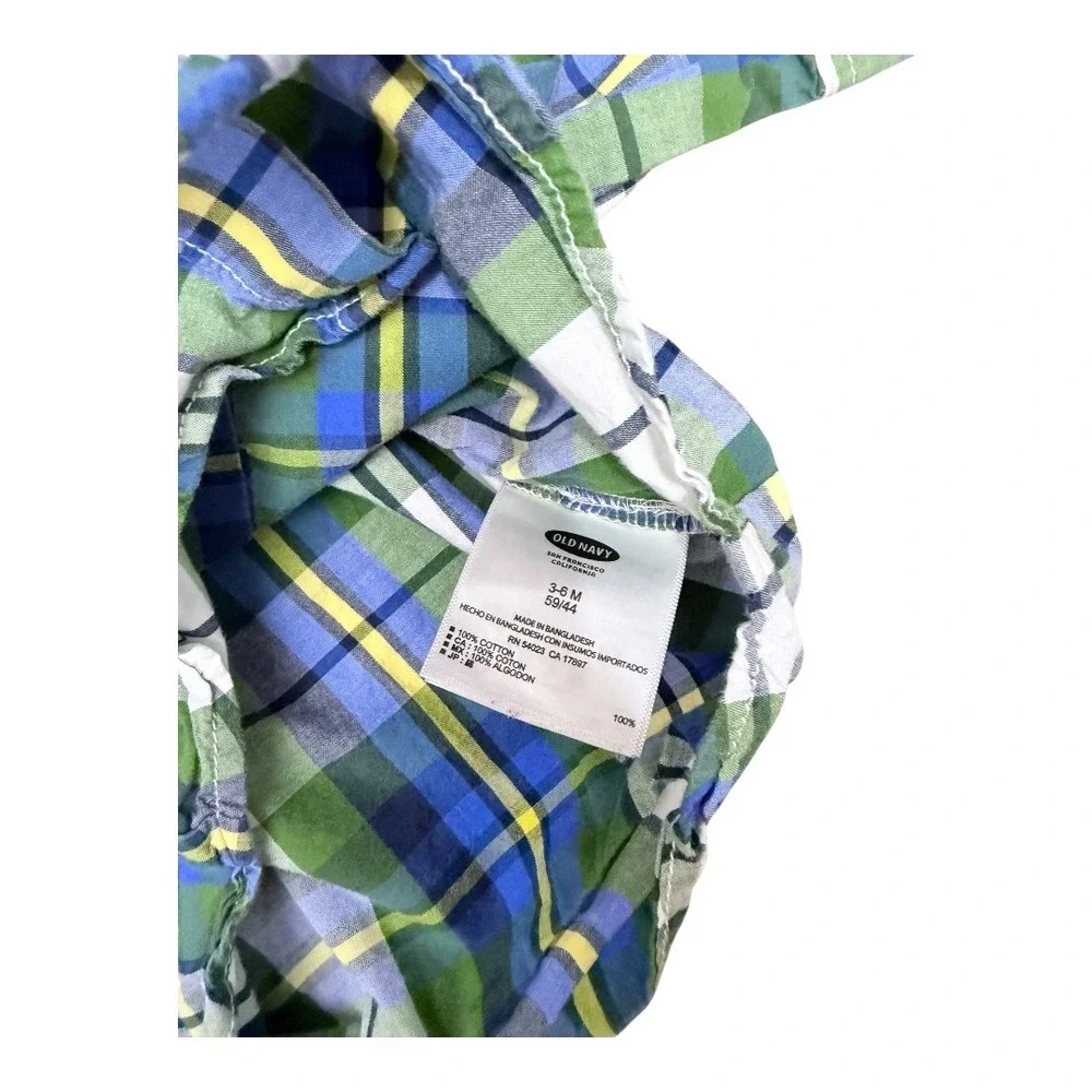 Gymboree Garanimals Old Navy Baby Boy‎ 3-6M Bundle Jeans Bodysuit Plaid Shirts